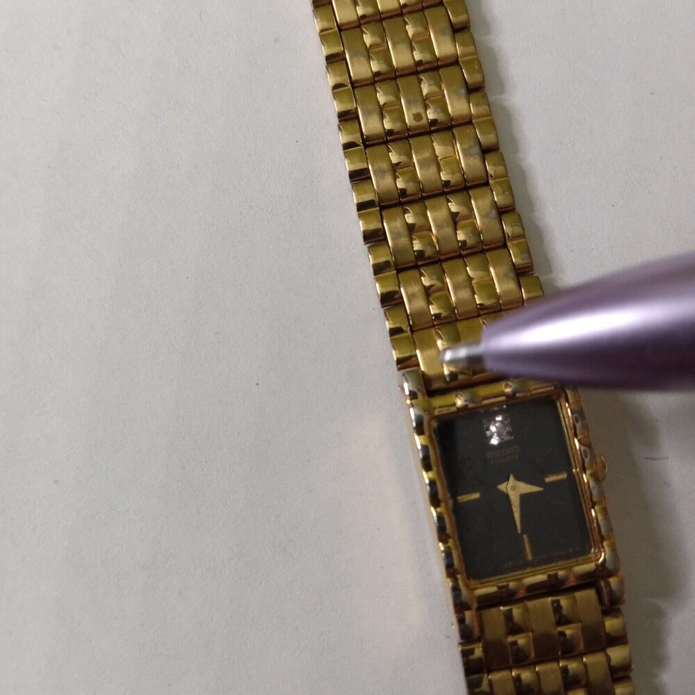 Vintage Seiko Watch For Women FLAWED NOT WORKING-For parts AS IS - Picture 12 of 13